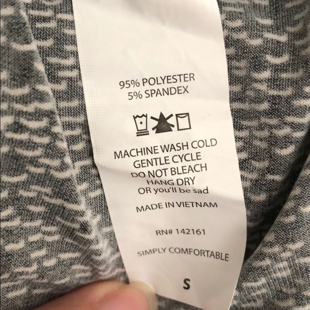 🐾 LuLaRoe Irma Black White Slinky Small 🐾 - Picture 2 of 3